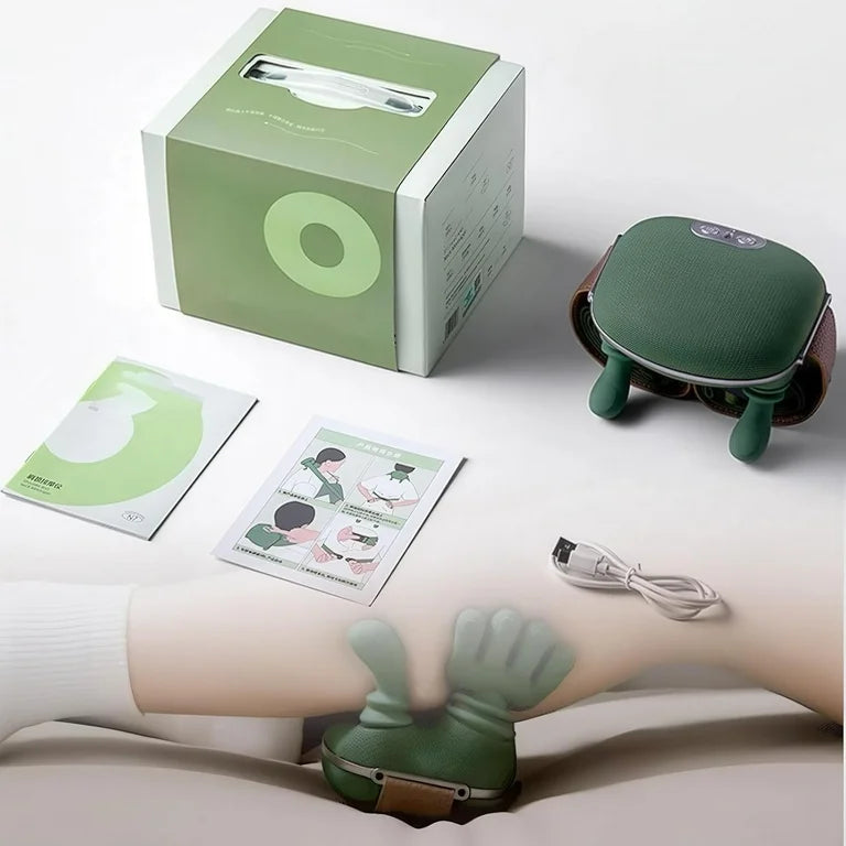 Maloniau™ – 4D pečių ir kaklo masažuoklis su šildymu (žalias)