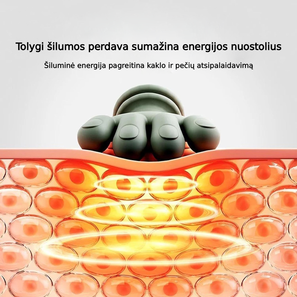 Maloniau™ – 4D pečių ir kaklo masažuoklis su šildymu (žalias)